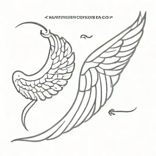 Small Angel Wing