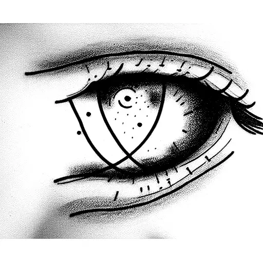 Blue Little Stars In The Eyes