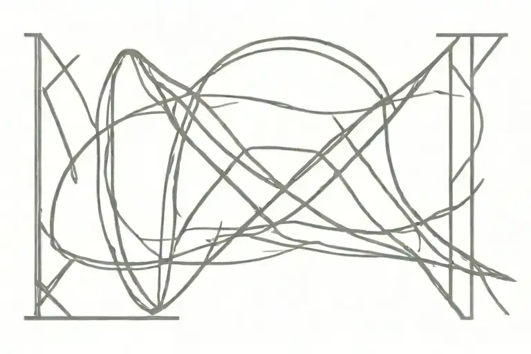 13 Roman Numerals Intertwined