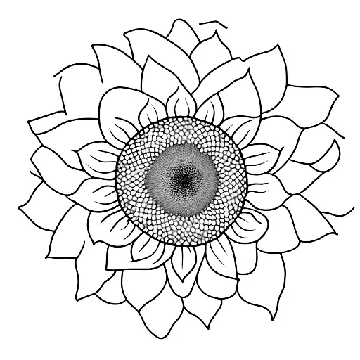 Sunflower Just A Flower Without A Stem