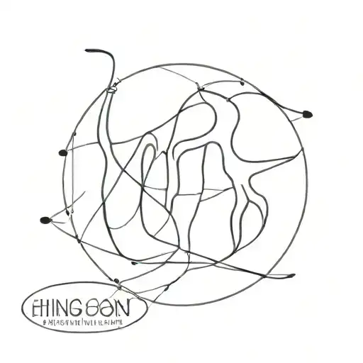 Abstract Representation Of Organ Transplantation