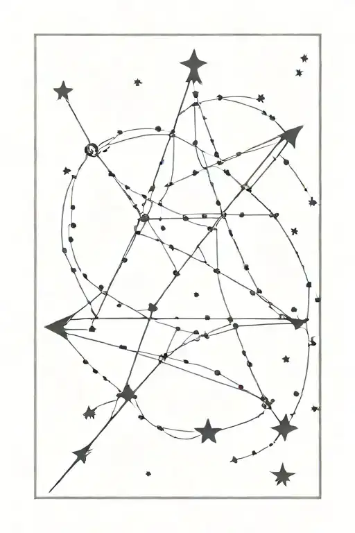Letter S And Sagittarius Constellation