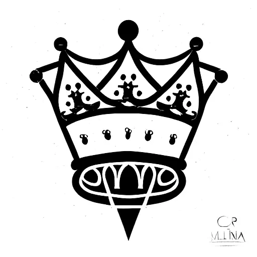Crown With Iv