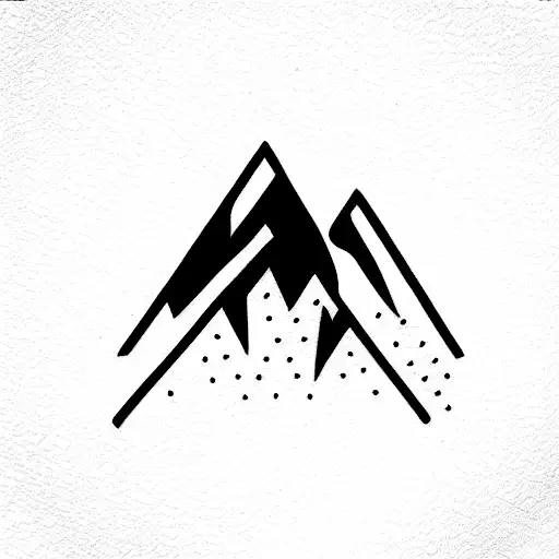 Mountain With Letter J