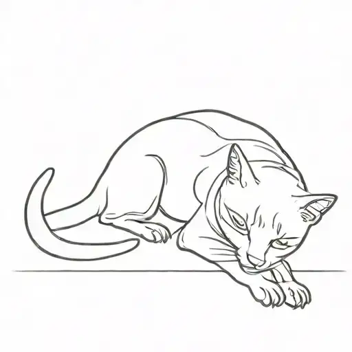 Cat Named Fin Emerging