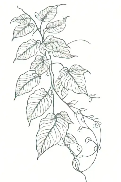 Trailing Pothos Plant Sleeve