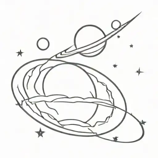 Planet Venus Rock Music Themed