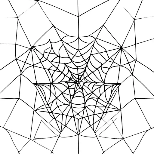 Abstract Geometric Shapes Inspired By Spider Legs