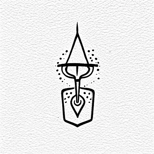 Aquarius With Paint Brush