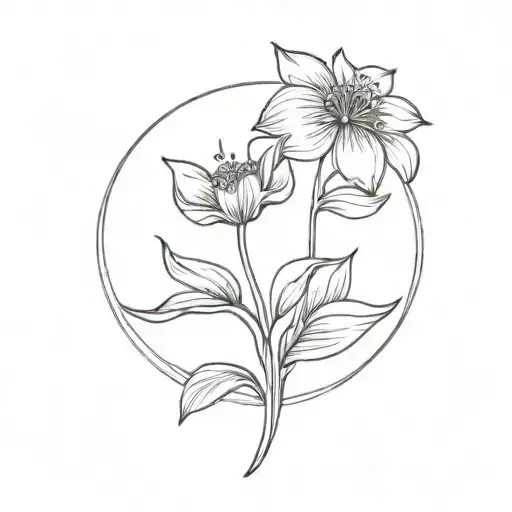 Libra Moon Flower