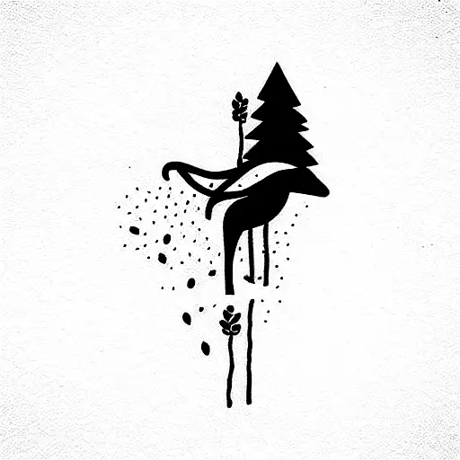 Animal With Nature Element