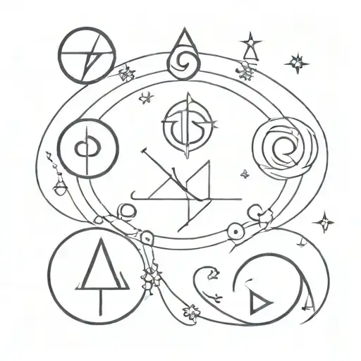 Witchy Symbols For Aquarius Cosmic Starseed