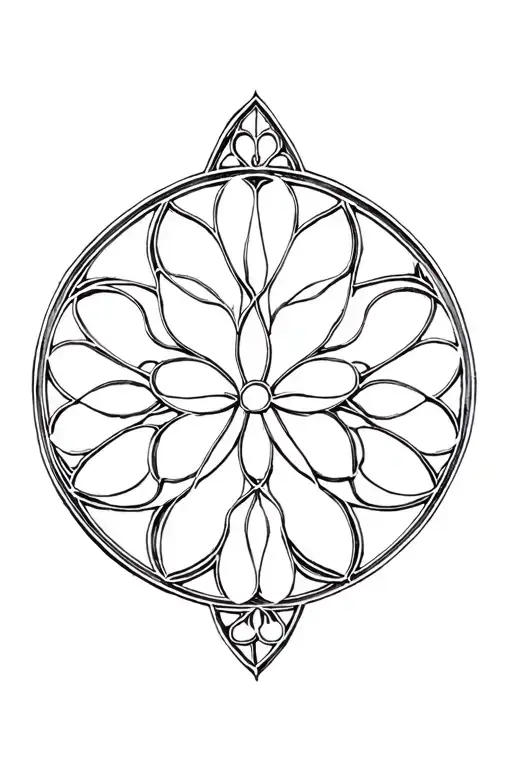 Rose Window Notre Dame De Paris