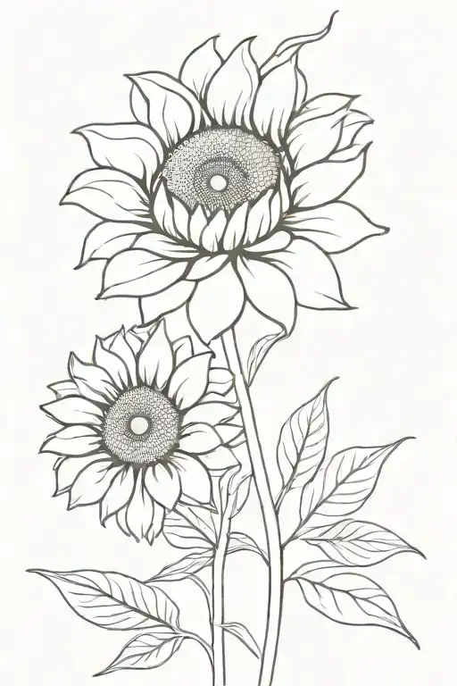 Sunflower Blooming Flowers