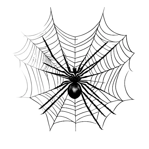 Spider On Elbow Legs Make A Heart