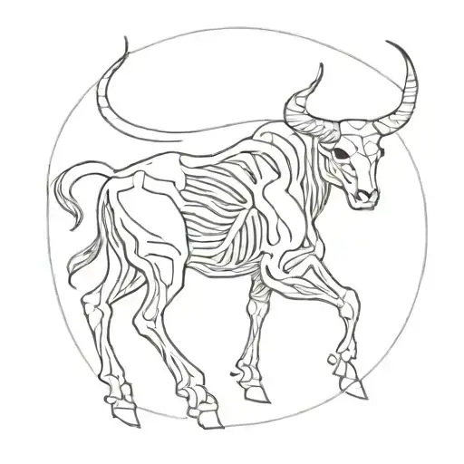 Skeleton Of Taurus