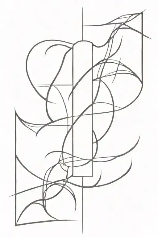 Christian Cross With The Letter Wpbb