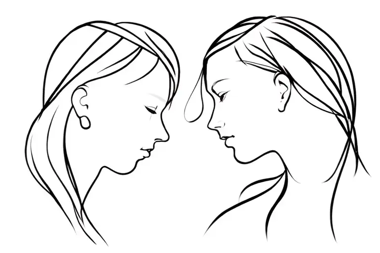 Brother And Sister In One Line