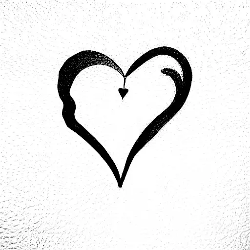 Heart Fire Semi Colon