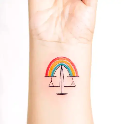 Libra And Rainbow