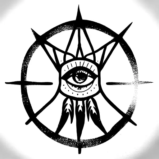 Hamsa Eye Of Ra Dreamcatcher