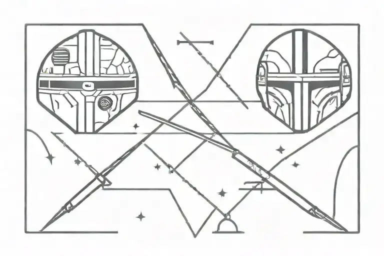 Armband Tattoo Featuring Star Wars