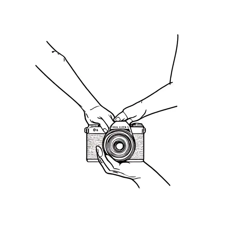 Like Hand Holding Camera