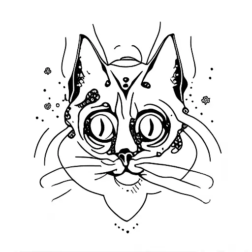 Turntable With Cat Paws As The Vinyl