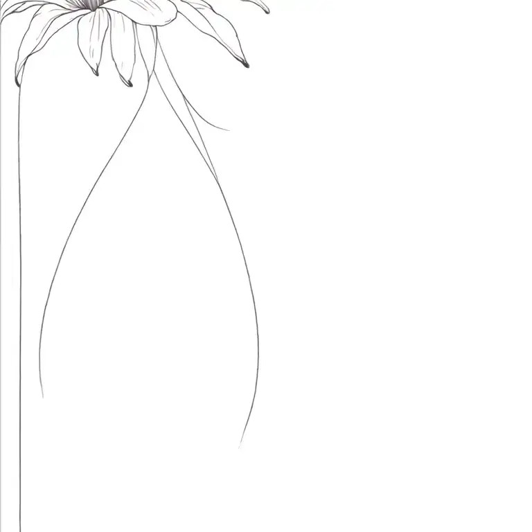 Spider Lily Abstract