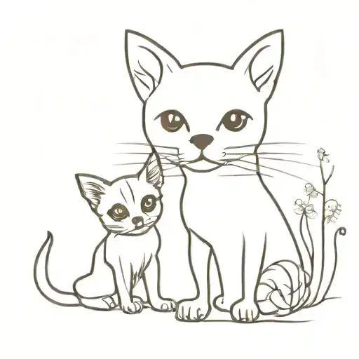 Cat And Chihuahua Dog