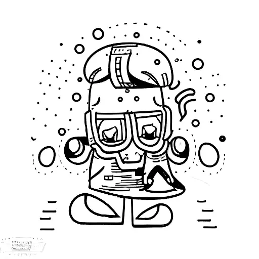 A Little Cartoon Figure