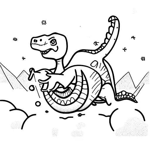 Stuffed Toy Dinosaur