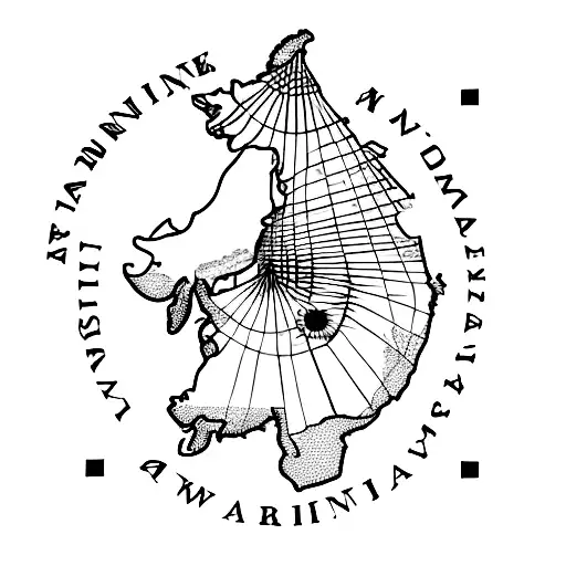 Combine India And New Zealand Map