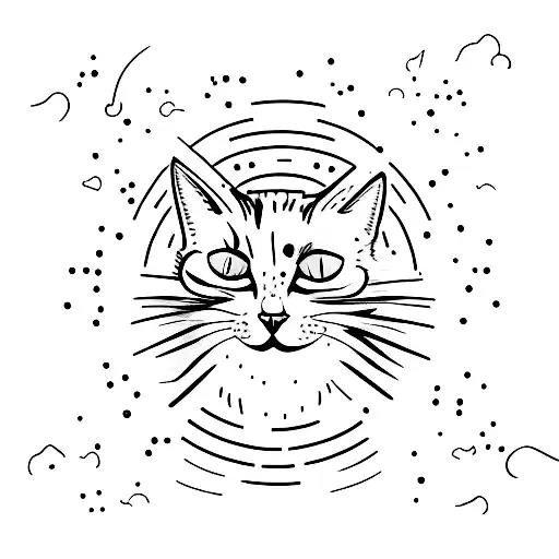 Cat With Storm Aspects