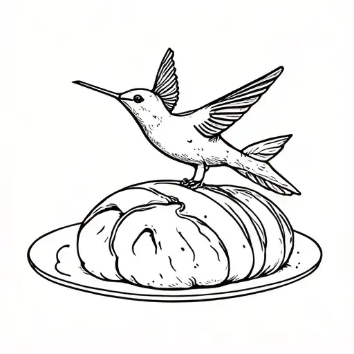 Hummingbird Baking Bread