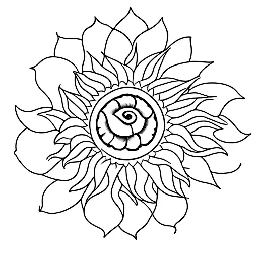 Sunflower With Easy And Pawprint