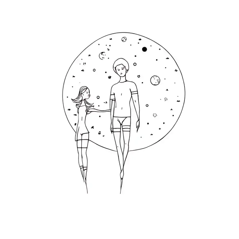 Space Girl And Earth Boy