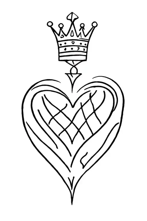 A Heart With A Crown