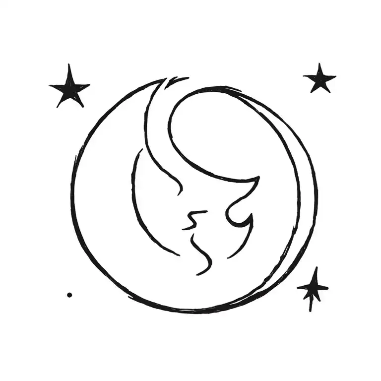 Moon And Cancer Sign Incorporated