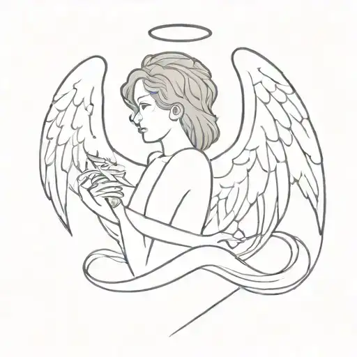 Angel With Devil Wings
