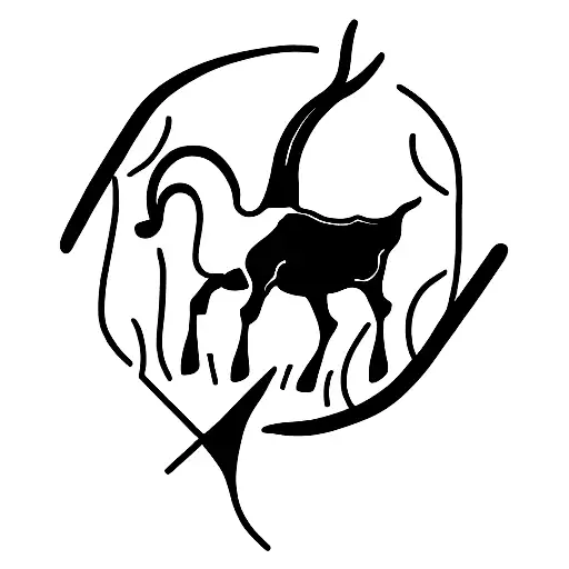 Entire Body Of Old Norse Style Goat