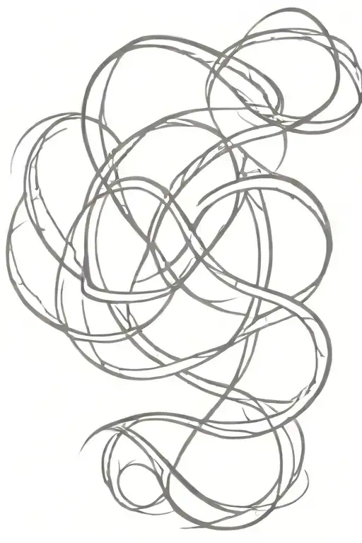 Infinity Symbol Entertwined