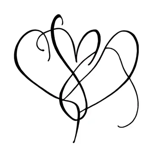 Ohana Word And Infinity Heart Intertwined