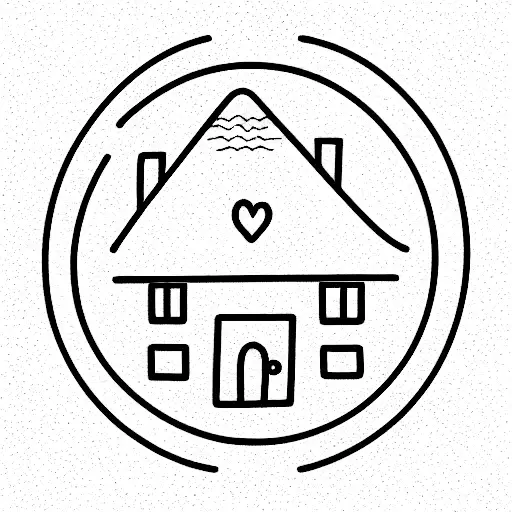 House Cover In Plants