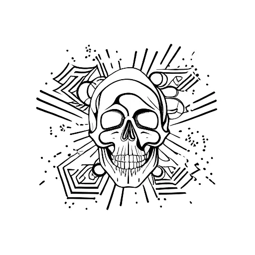 Head With Half Skull