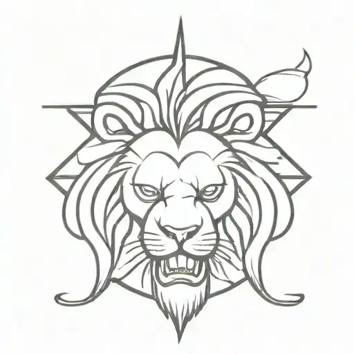 Lion Fangs And Cross Featuring