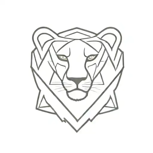 Leo Symbol With Letter T And 1994