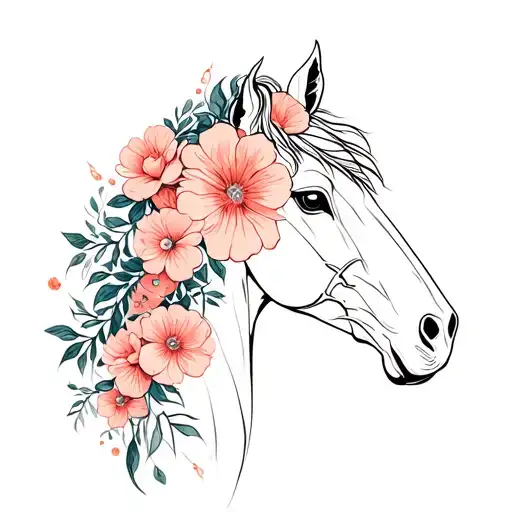 Horse Head Flowers Coming