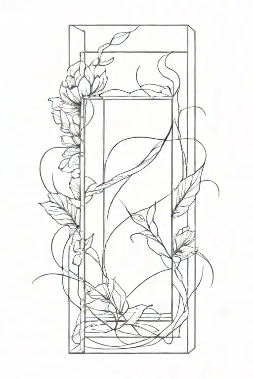 Rectangle Box Cover Up Black