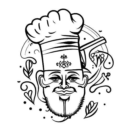 Chef Knife With 2 Crows